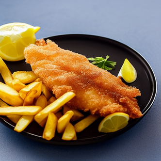 Fish & Chips at David's Restaurant