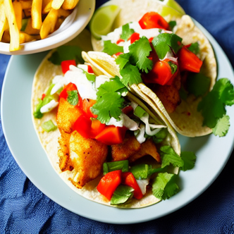 Fish Tacos (2) at Shelter Brewing Company