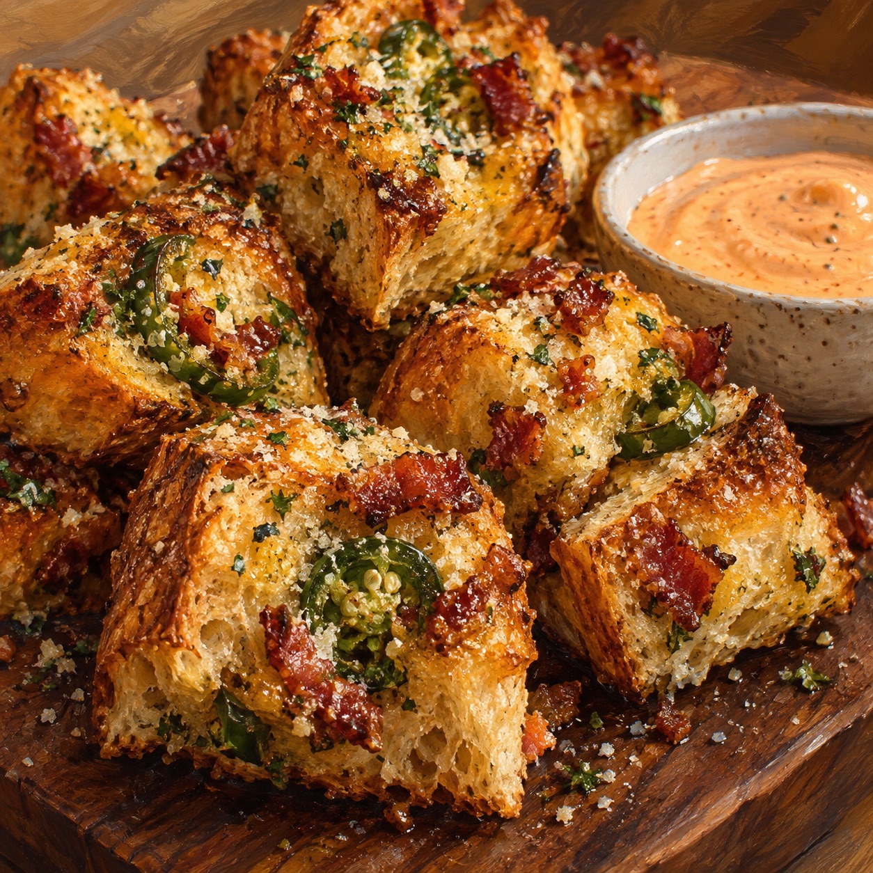 Sourdough Poppers at Birmingham's Vodka & Ale House