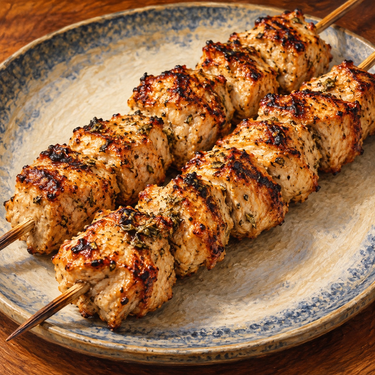 Chicken Souvlaki at Sardinia Family Restaurant