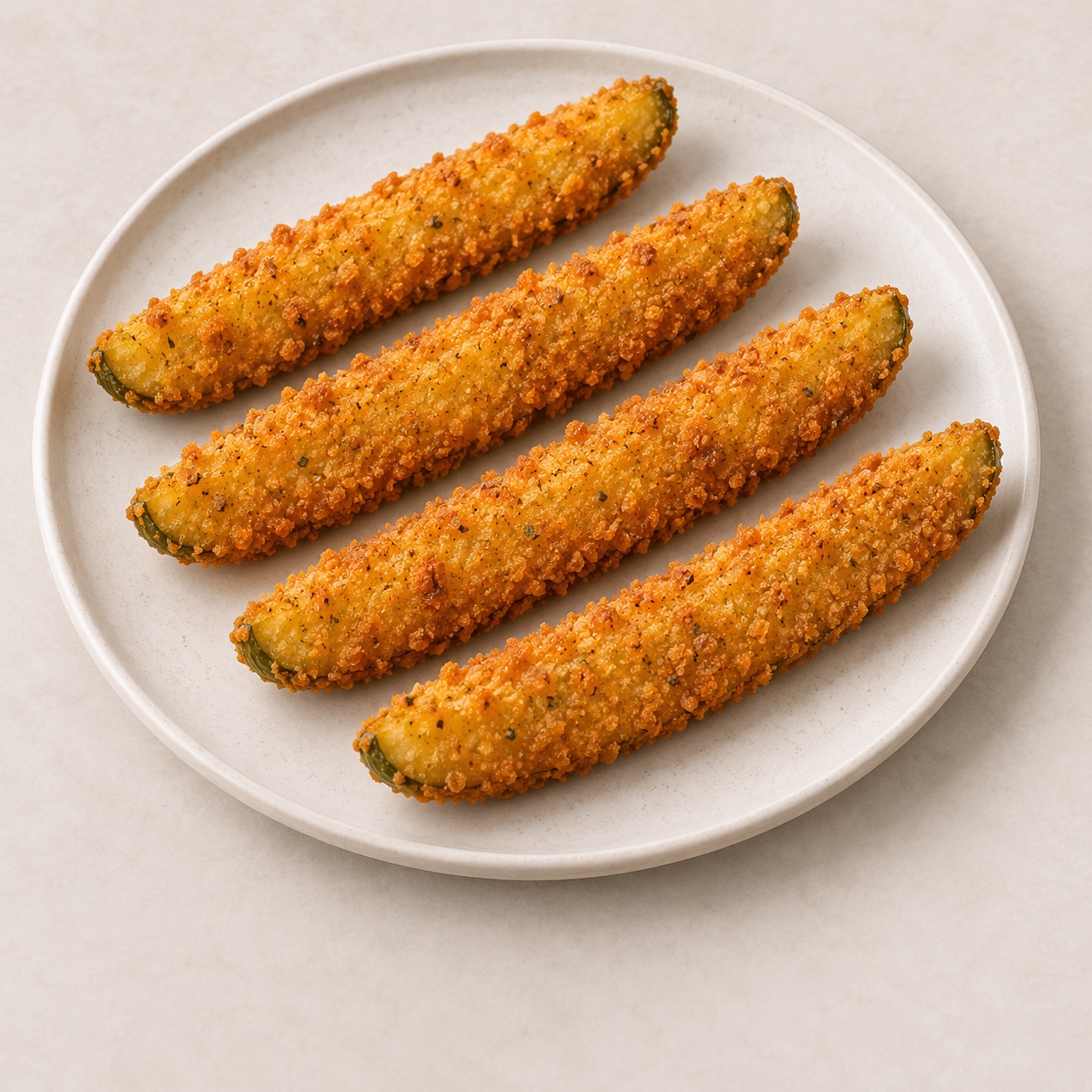 Crispy Dill Pickles(4) at Birmingham's Vodka & Ale House