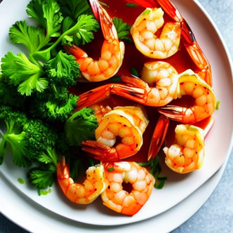 Sweet Chili Prawns at Shark Club Sports Bar & Grill