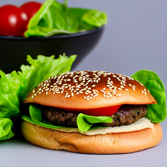 Student Smash Burger at Hudsons Canada's Pub
