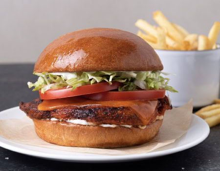 Cajun Chicken Sandwich at Cactus Club Cafe
