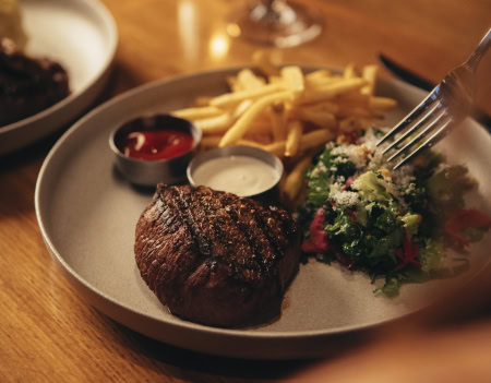 Steak Frites at Cactus Club Cafe