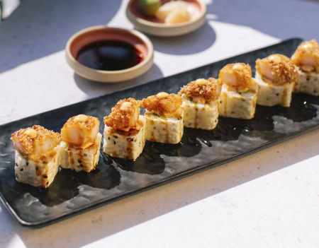 Prawn Crunch Roll at Cactus Club Cafe