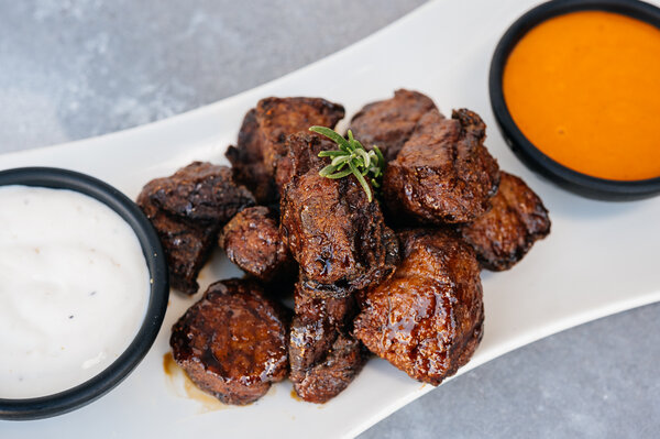 Steak Bites at Chop Steakhouse & Bar