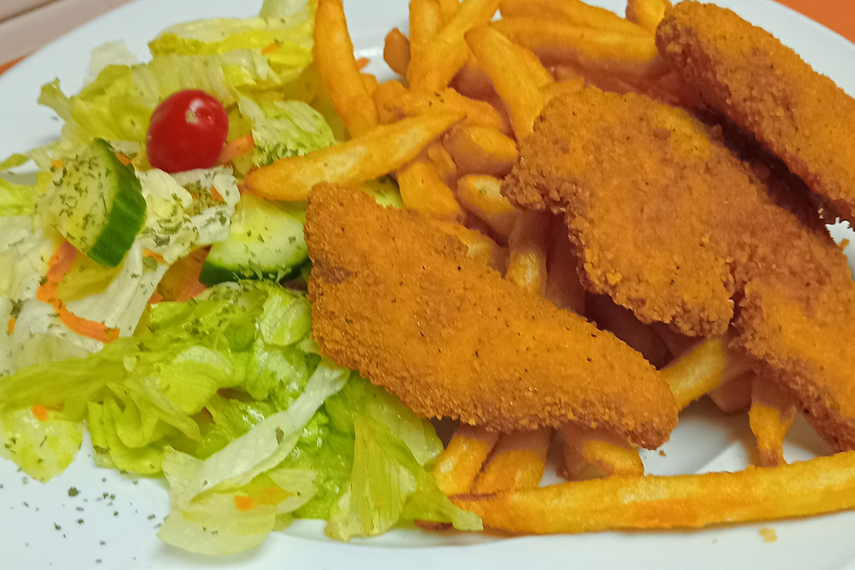 Chicken Finger Combo at David's Restaurant