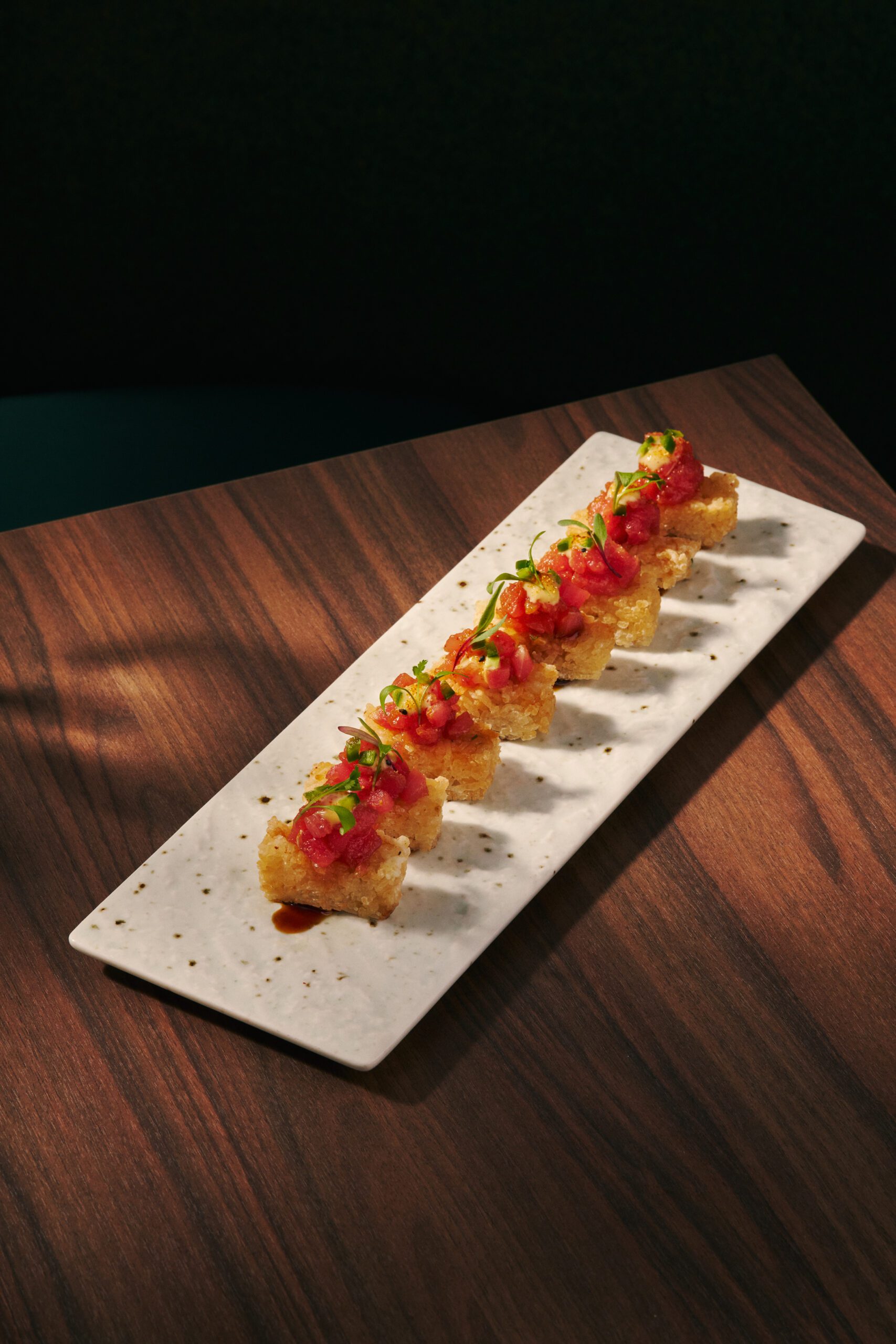 Crispy Rice Sushi at Earls Kitchen + Bar