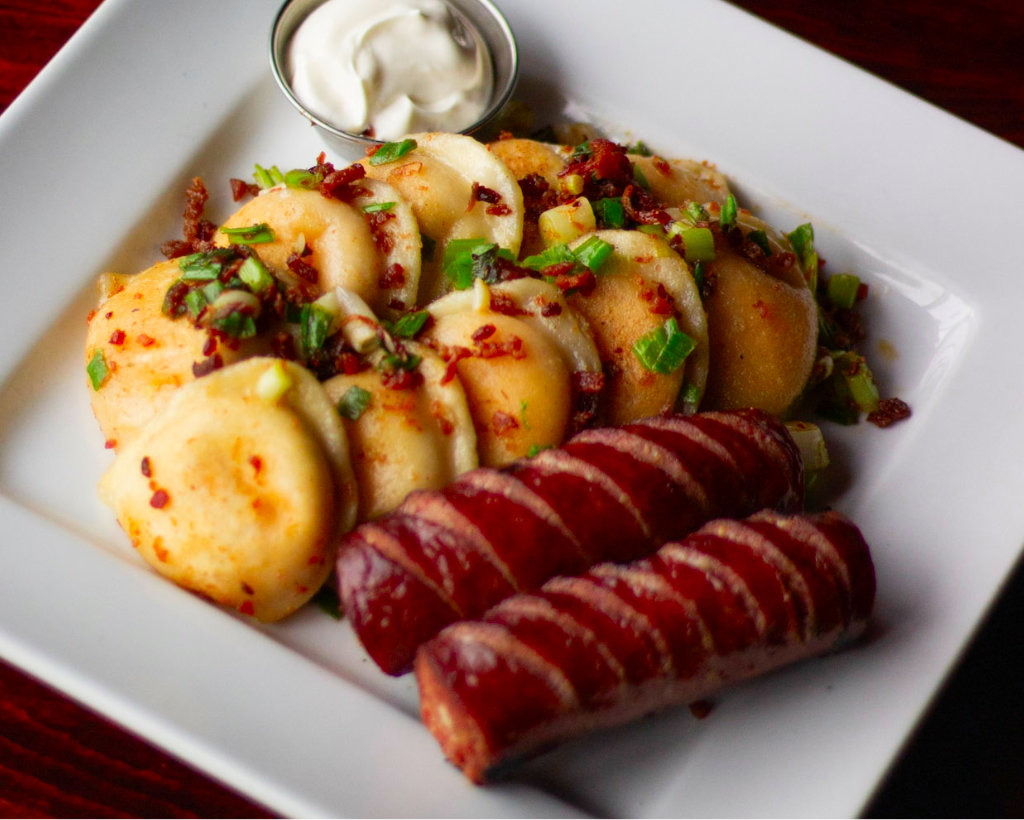 Perogies at Fox & Hounds Pub