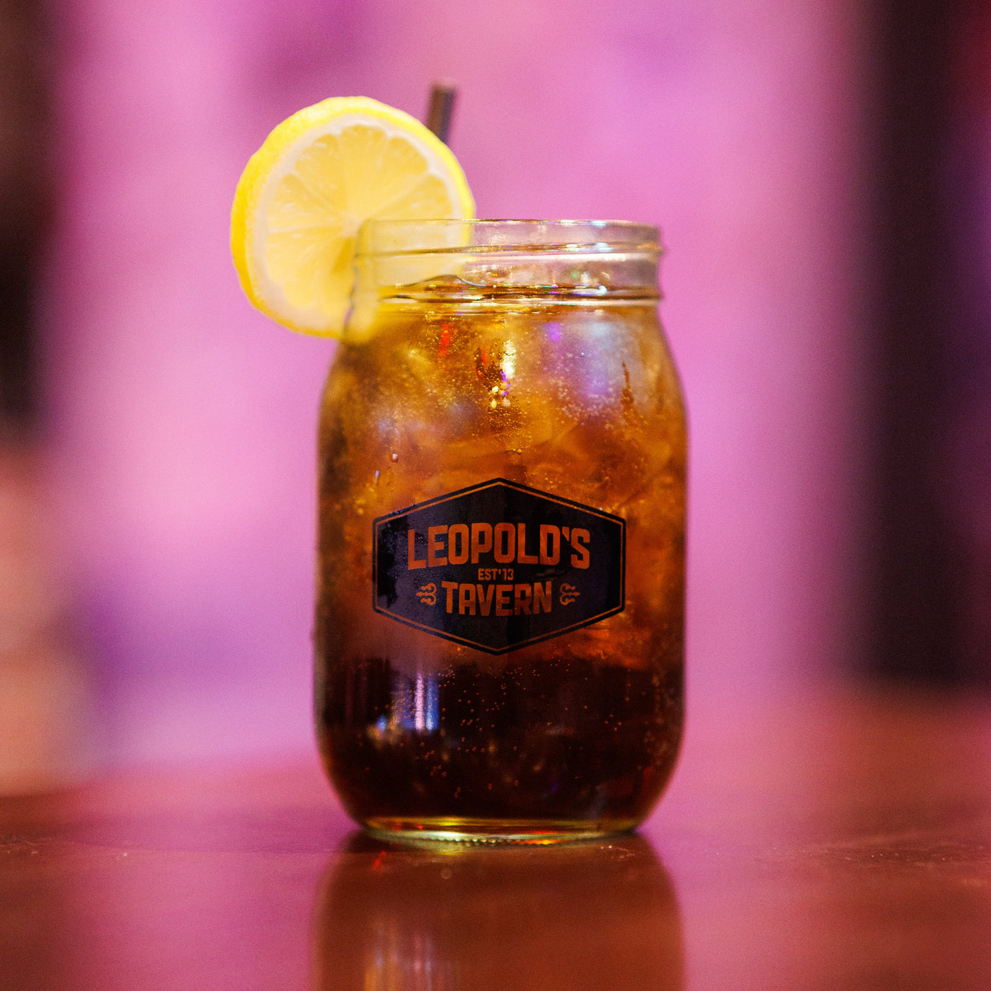 Leo's Island Iced Tea at Leopold's Tavern