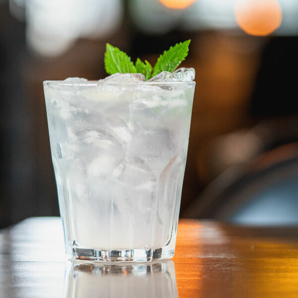 Spiked Peach Soda (1 oz) at Liberty Kitchen