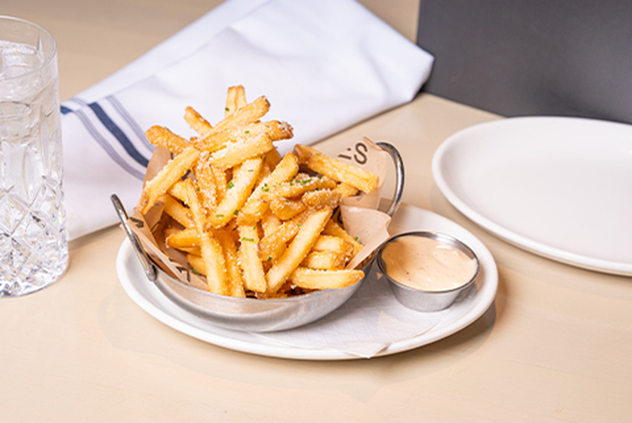 Truffle Parm Fries at Moxies