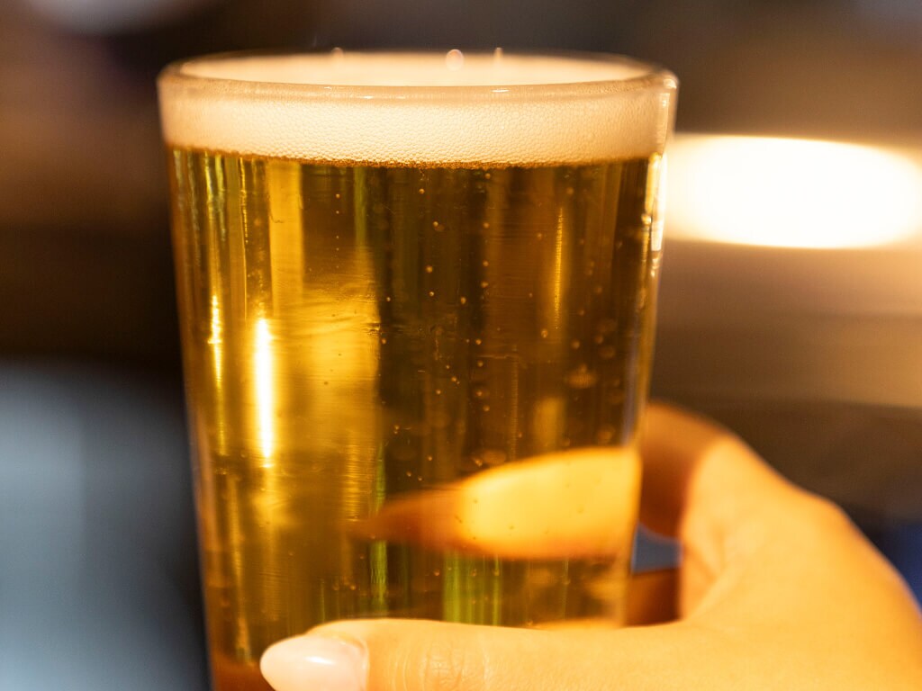 Lawn Mower Yard Lager at Original Joe's