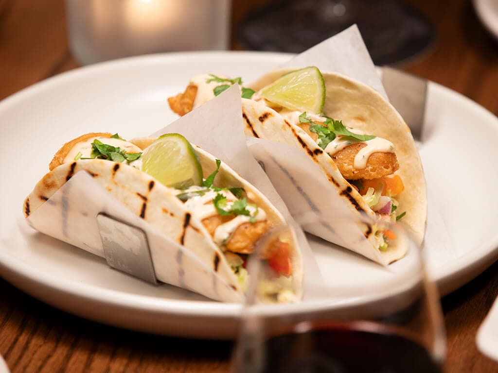 Fish Tacos at Original Joe's