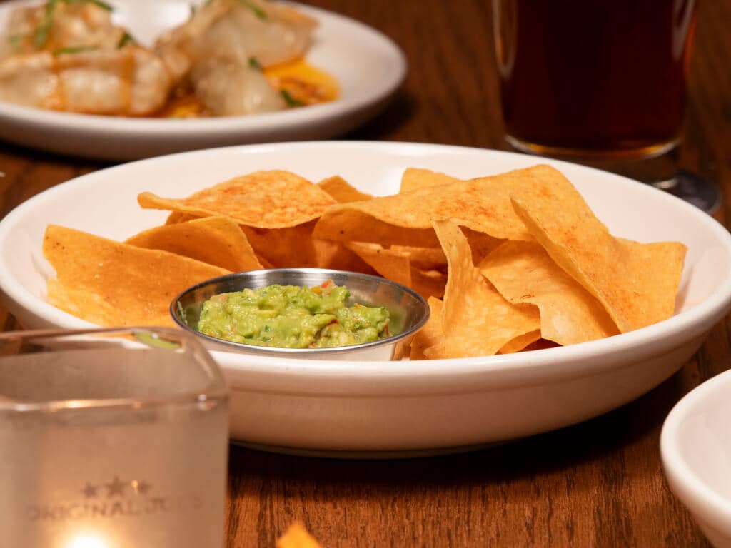 Chips & Guac at Original Joe's