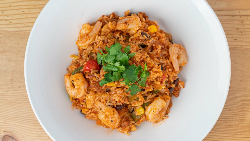 Jambalaya at Shark Club Sports Bar & Grill