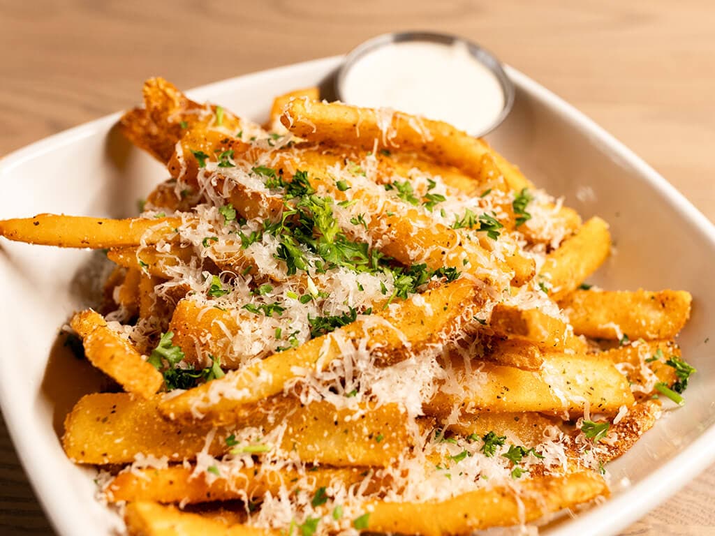 Truffle Parm Fries at State & Main