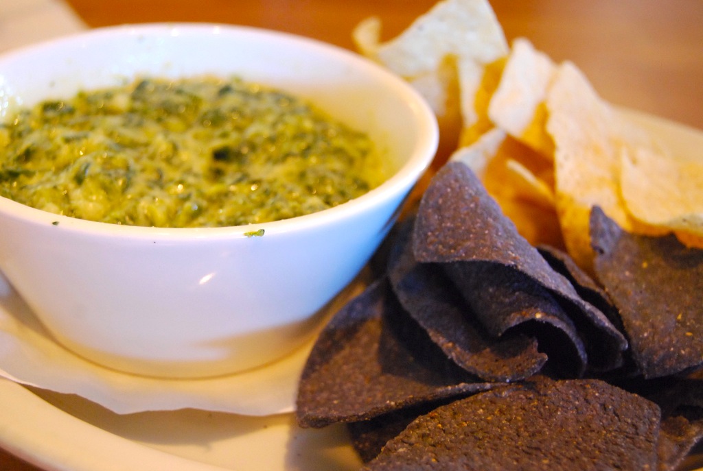 Offside 3-Cheese Spinach Dip at The Canadian Brewhouse